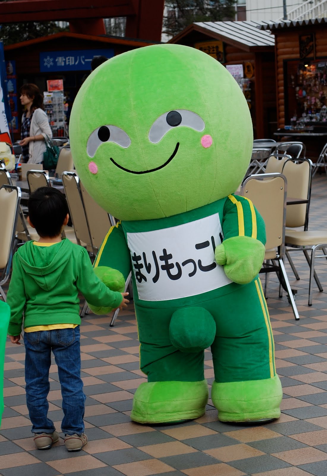 Hokkaido s mascot Marimokkori christinesensei